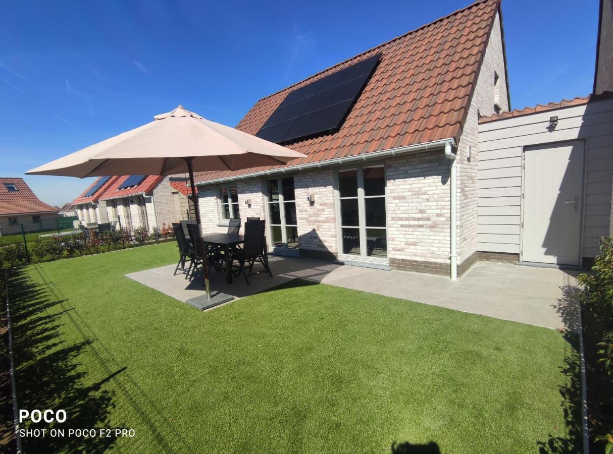 Vakantiewoning Polderhuis 10, Airco En Verwarming In Alle Kamers, Prive Parkeerplaats En Afgesloten Tuin كوكسيجدي المظهر الخارجي الصورة