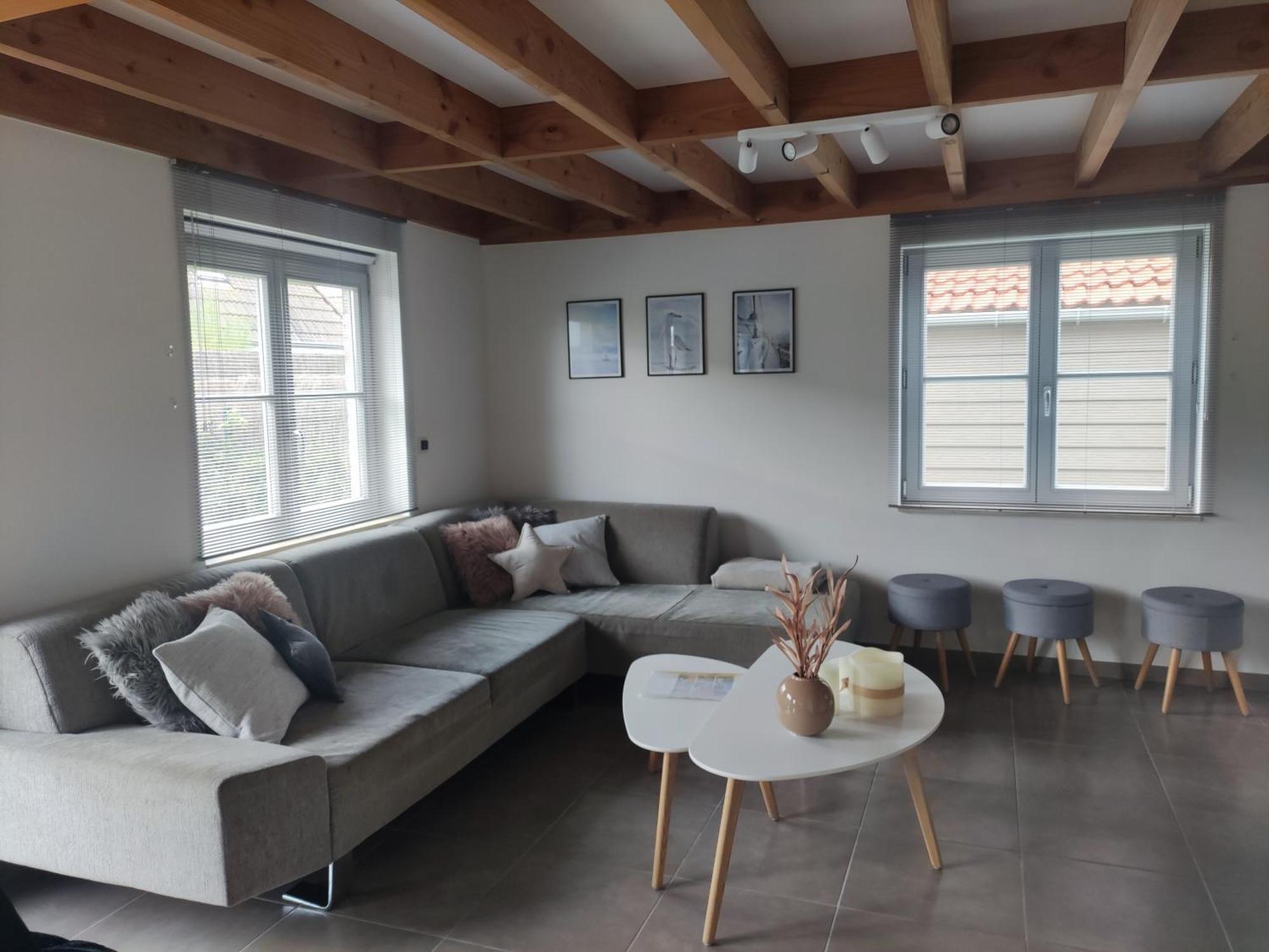 Vakantiewoning Polderhuis 10, Airco En Verwarming In Alle Kamers, Prive Parkeerplaats En Afgesloten Tuin كوكسيجدي المظهر الخارجي الصورة